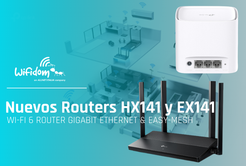 Nuevos Routers HX141 y EX141. Comprar TPLINK aqui. Mayoristas oficiales tplink