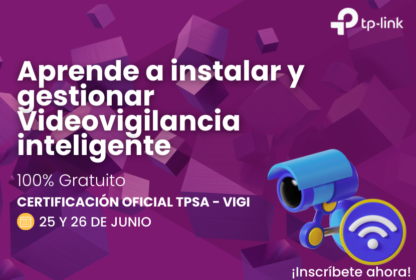 APRENDE DE VIDEOVIGILANCIA. INSTALA LO MÁS FACIL DEL MERCADO, FACIL Y ECONOMICO Y CON CALIDAD. TPLINK OFICIAL EN ESPAÑA.