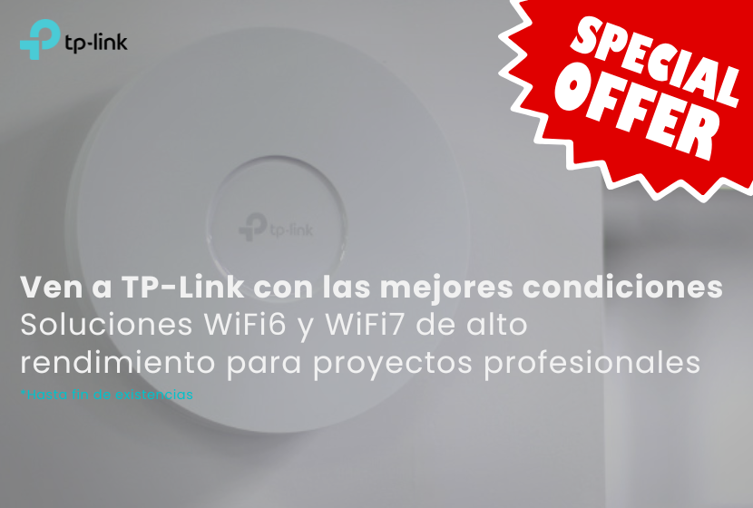 oferta y promocvioners tplink en wifi6 y wifi7