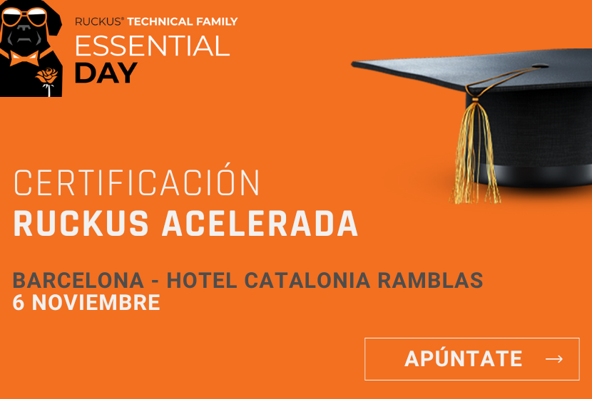 certificación ruckus