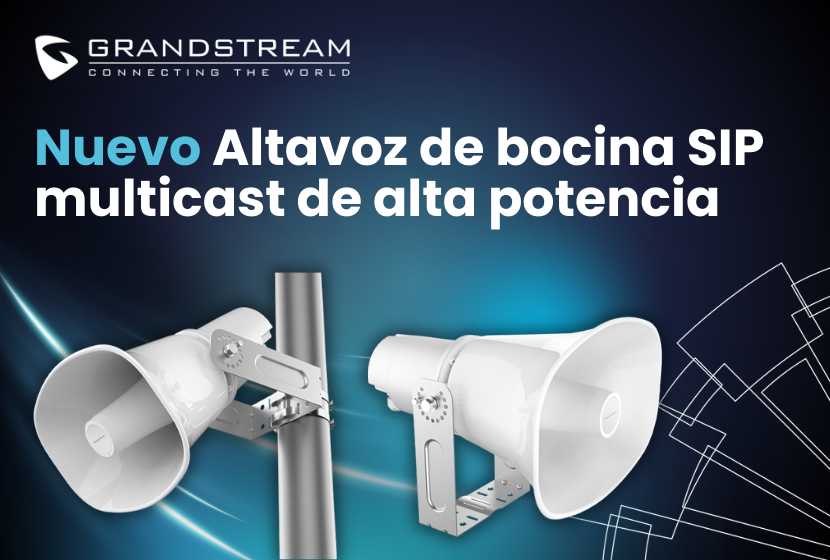 nuevo GSC3518HS Altavoz de bocina para conversación SIP/multidifusióndescúbrelo ahora ... disponible en wifidom